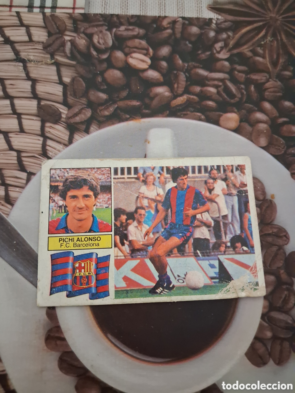 Football Stickers: Liga este 82 83 pichi alonso del Barcelona recuperado del &aacute;lbum ver fotos