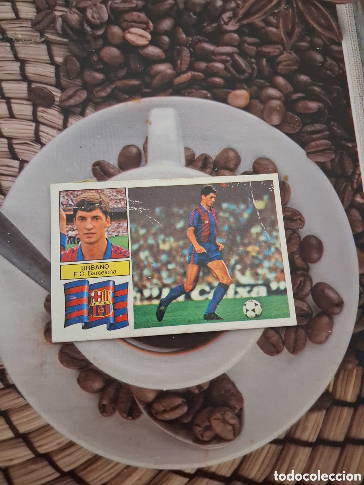 Fu&szlig;ball-Sticker: Liga este 82 83 urbano del Barcelona recuperado del &aacute;lbum ver fotos