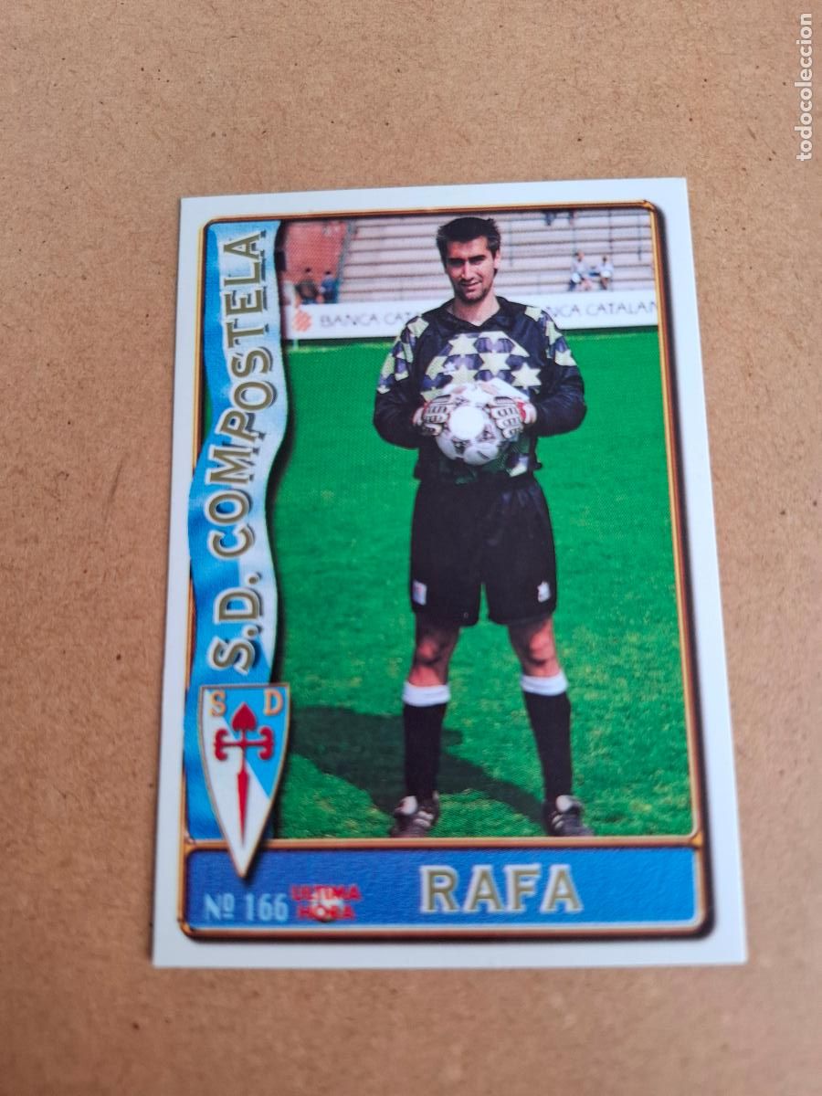 Cromos de F&uacute;tbol: MUNDICROMO 96 97 1996 1997 - UH 166 RAFA - S.D. COMPOSTELA