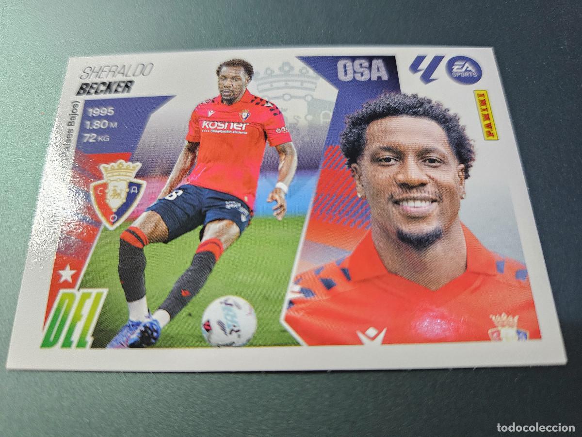 Cromos de F&uacute;tbol: LIGA ESTE 2025-2026 BECKER OSASUNA N&ordm; 48 FICHAJE (CUARTA EDICION)
