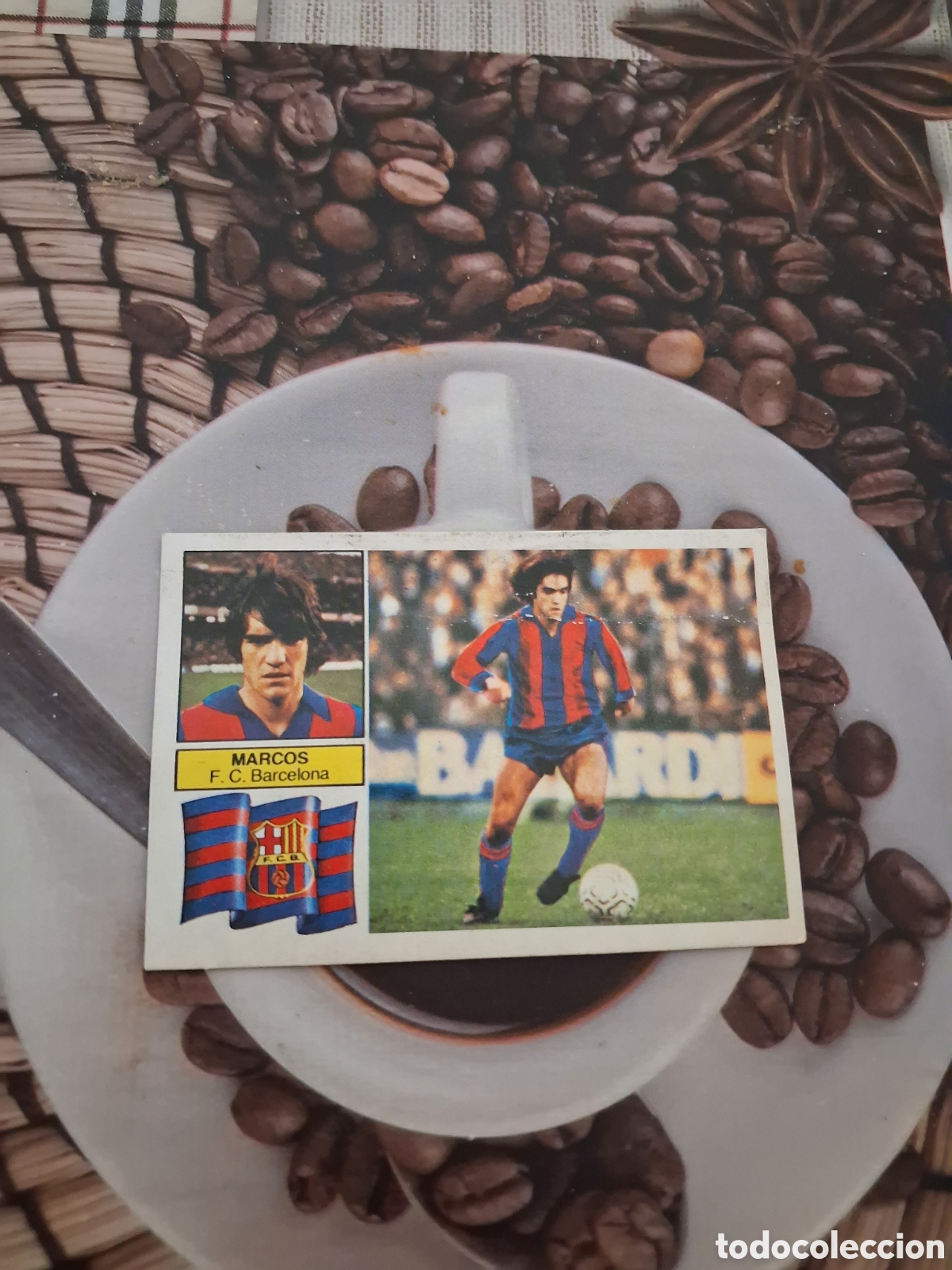 Cromos de Futebol: Liga este 82 83 marcos del Barcelona recuperado del &aacute;lbum ver fotos