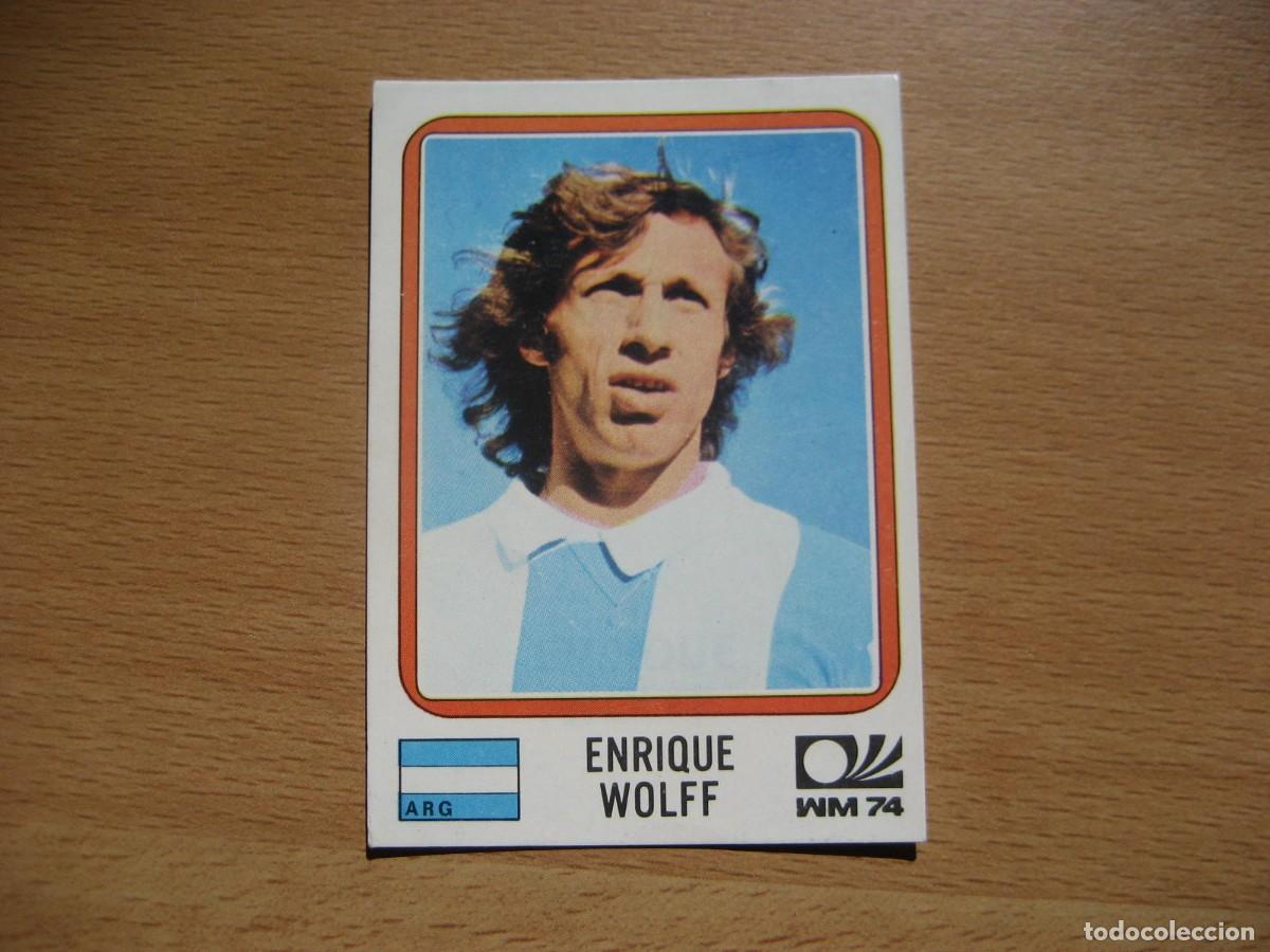 Cromos de Futebol: MUNICH 74 - N&ordm; 323 WOLFF - ARGENTINA - PANINI - CAMPEONATO MUNDIAL DE FUTBOL 1974