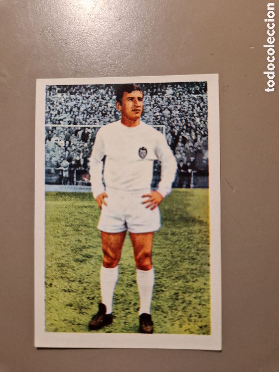 Cromos de Futebol: CROMO IMPOSIBLE LIGA FHER DISGRA 68 69 1968 1969 1A Y 2A DIVISI&Oacute;N COLOCA ANIBAL PEREZ VALENCIA