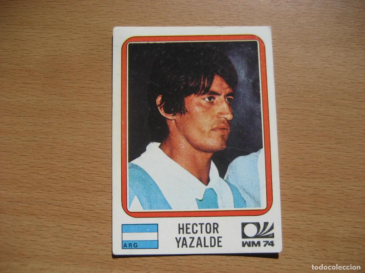 Cromos de Futebol: MUNICH 74 - N&ordm; 331 YAZALDE - ARGENTINA - PANINI - CAMPEONATO MUNDIAL DE FUTBOL 1974