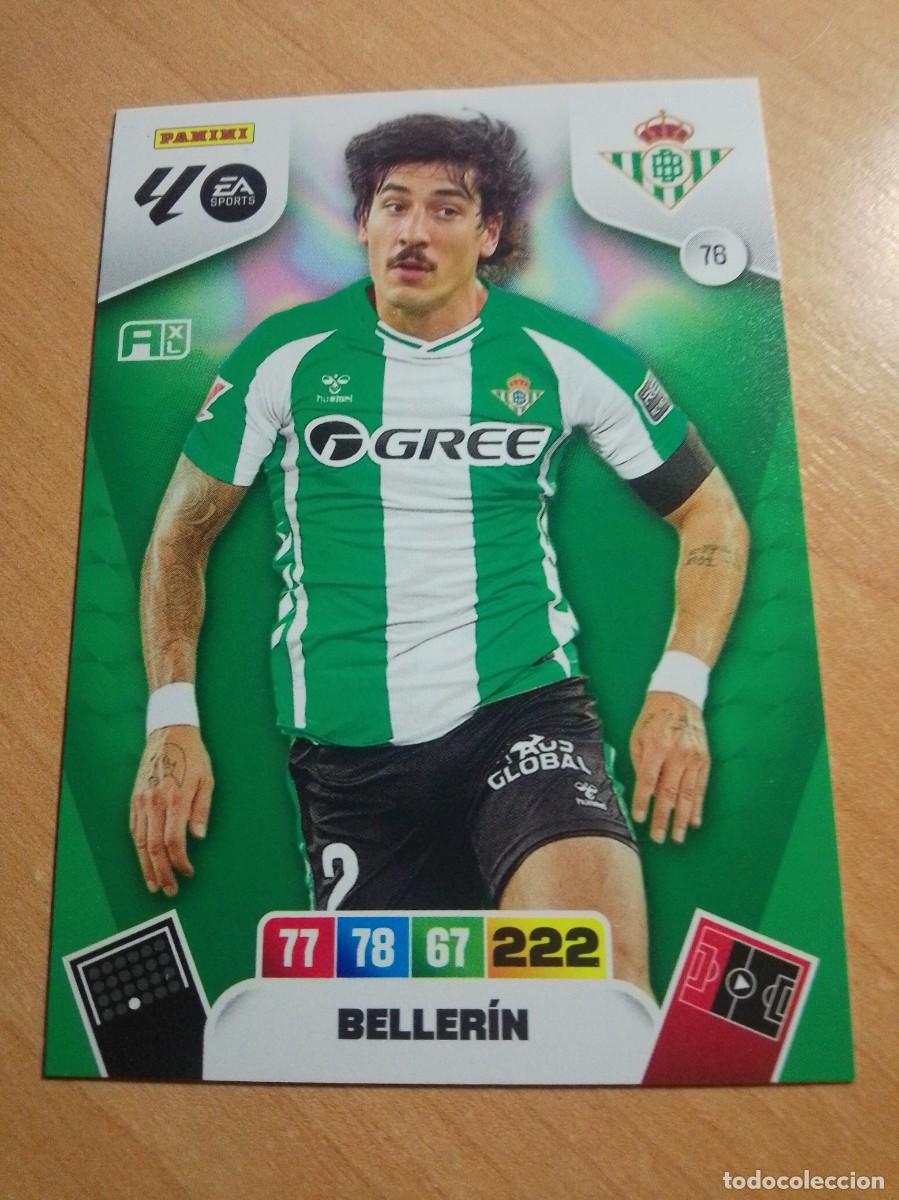 Cromos de F&uacute;tbol: 76 BELLERIN DEL BETIS 25 26 ADRENALYN XL 2025 2026