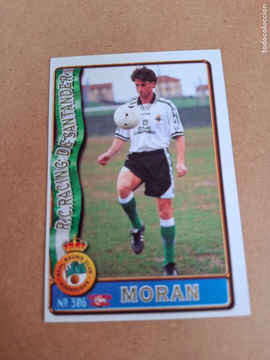 Cromos de F&uacute;tbol: MUNDICROMO 96 97 1996 1997 - UH 306 MOR&Aacute;N - RACING SANTANDER