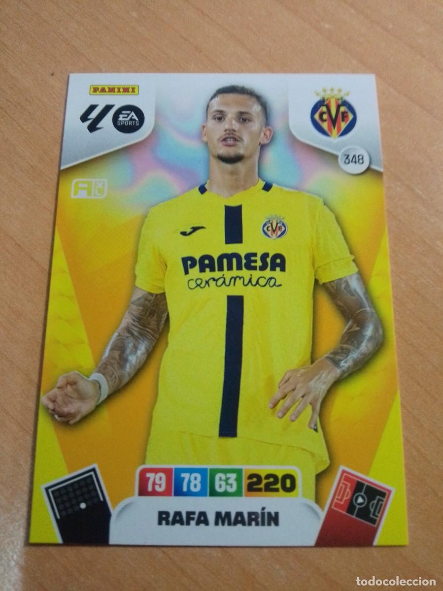 Cromos de F&uacute;tbol: 348 RAFA MARIN DEL VILLARREAL 25 26 ADRENALYN XL 2025 2026 NUEVO