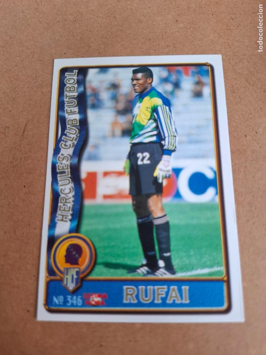 Cromos de F&uacute;tbol: MUNDICROMO 96 97 1996 1997 - UH 346 RUFAI - H&Eacute;RCULES CF