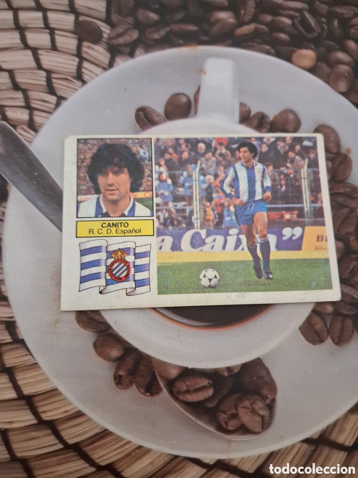 Cromos de F&uacute;tbol: Liga este 82 83 canito baja del espa&ntilde;ol recuperado del &aacute;lbum ver fotos