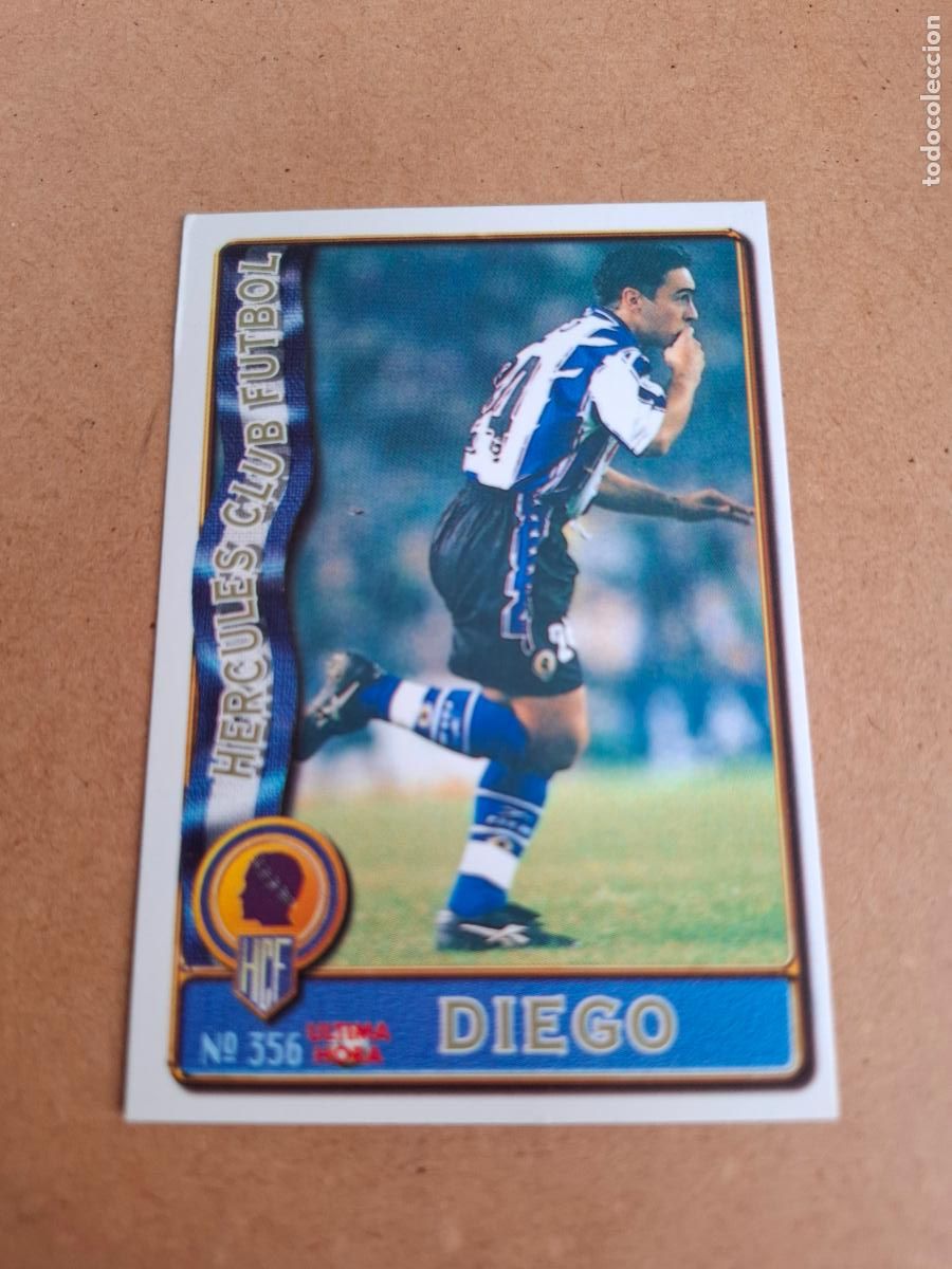Cromos de F&uacute;tbol: MUNDICROMO 96 97 1996 1997 - UH 356 DIEGO - H&Eacute;RCULES CF