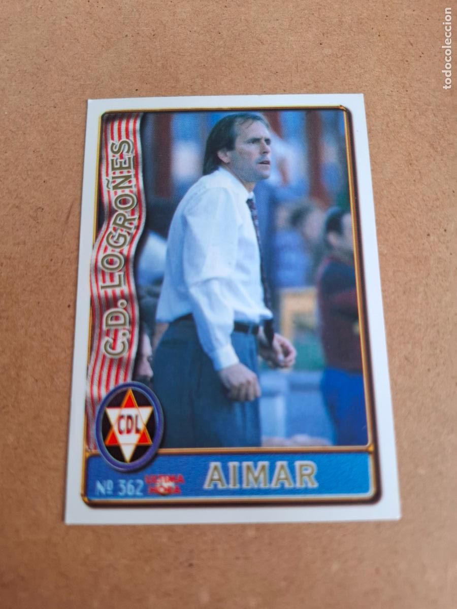 Cromos de F&uacute;tbol: MUNDICROMO 96 97 1996 1997 - UH 362 AIMAR - C.D. LOGRO&Ntilde;&Eacute;S