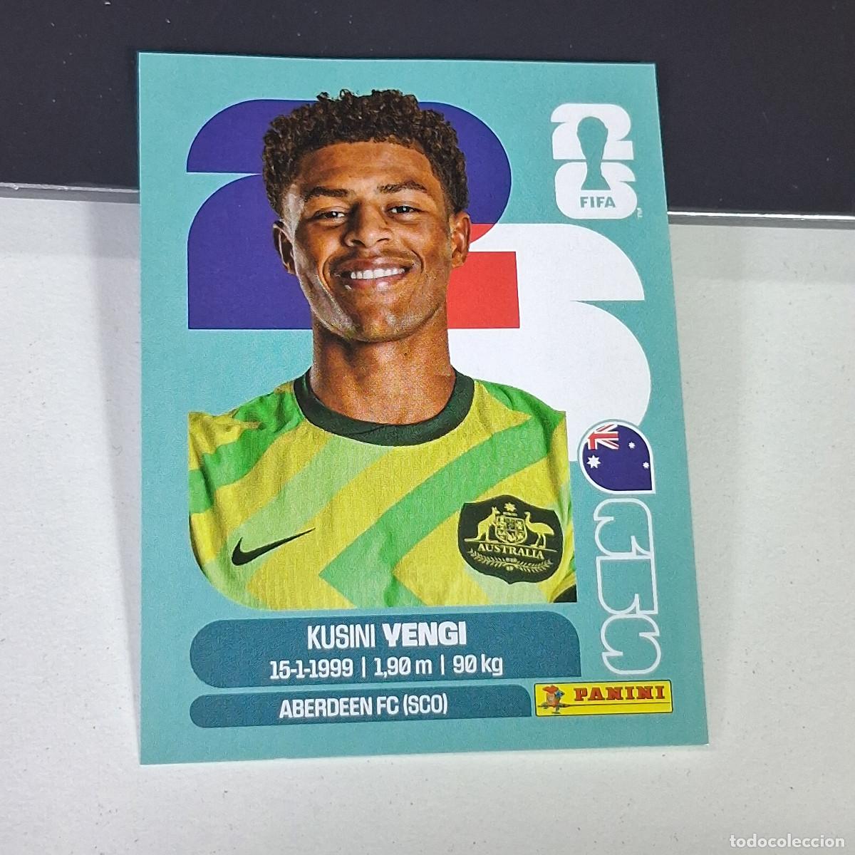 Cromos de F&uacute;tbol: A27 AUS18 KUSINI YENGI 18 AUSTRALIA AUS MUNDIAL FIFA WORLD CUP 2026 STICKER PANINI