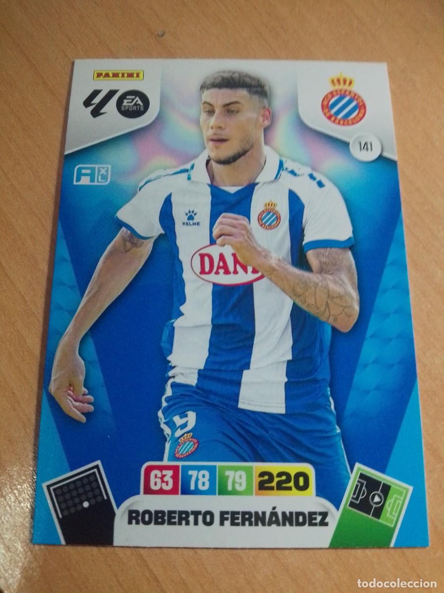 Cromos de F&uacute;tbol: 141 ROBERTO FERN&Aacute;NDEZ DEL ESPANYOL 25 26 ADRENALYN XL 2025 2026