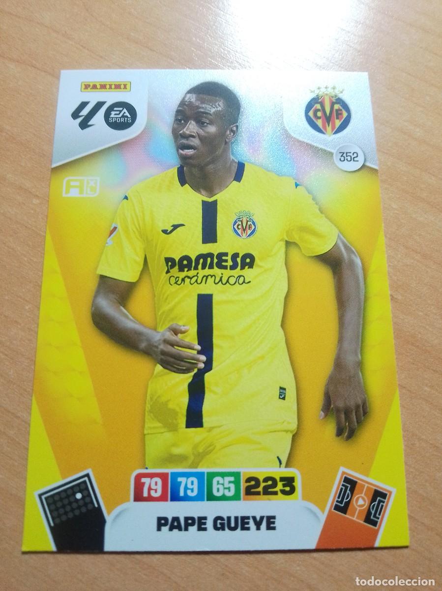 Cartes &agrave; collectionner de Football: 352 PAPE GUEYE DEL VILLARREAL 25 26 ADRENALYN XL 2025 2026