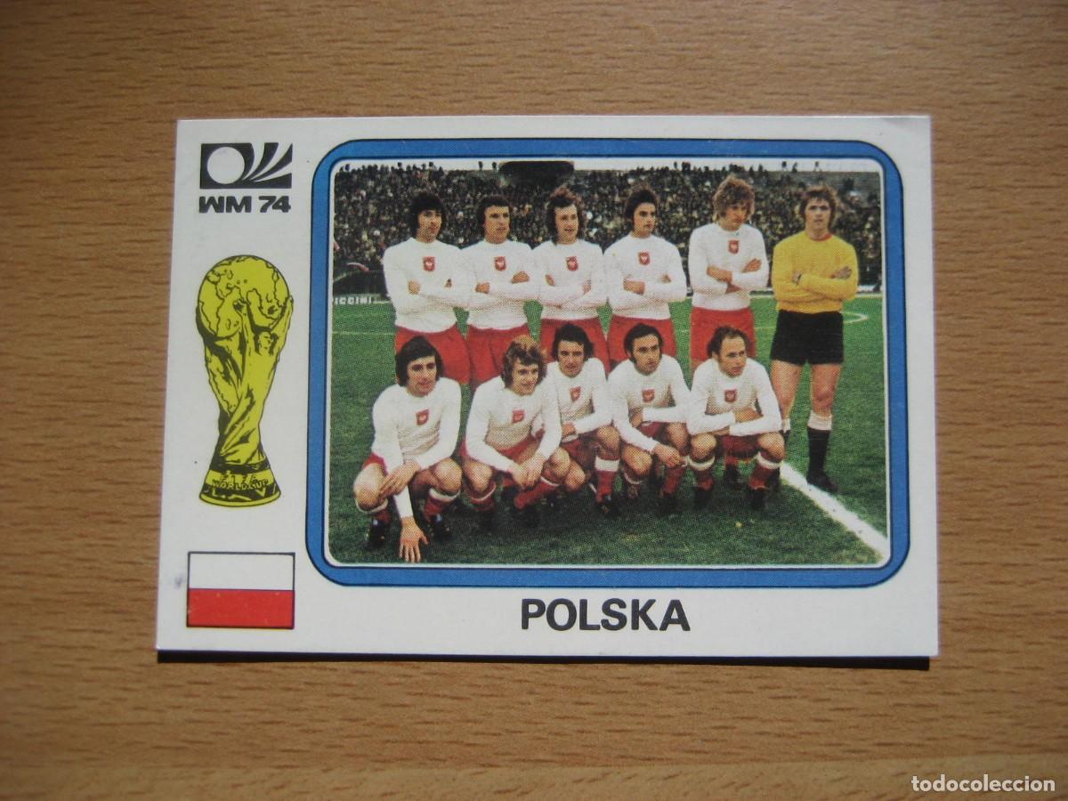 Football Stickers: MUNICH 74 - N&ordm; 335 EQUIPO - POLONIA - PANINI - CAMPEONATO MUNDIAL DE FUTBOL 1974