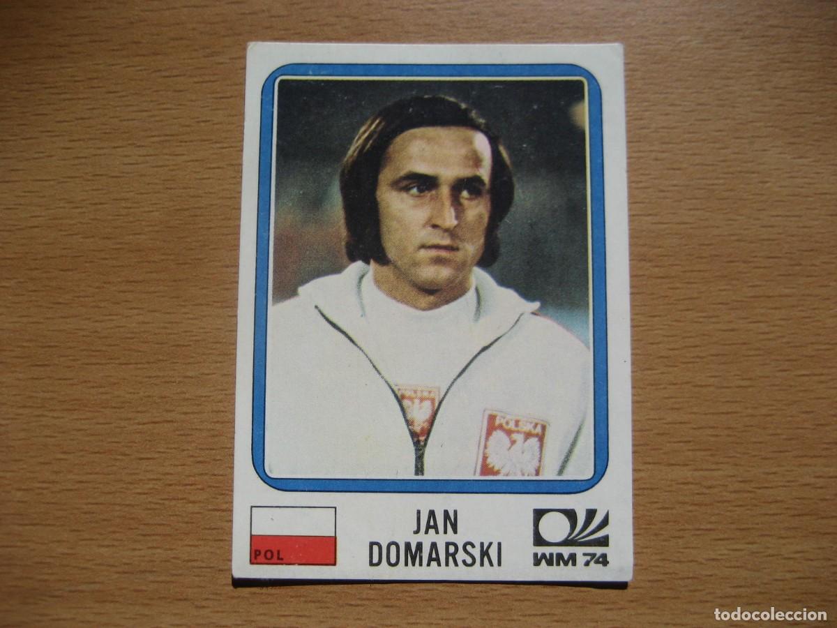 Cartes &agrave; collectionner de Football: MUNICH 74 - N&ordm; 349 DOMARSKI - POLONIA - PANINI - CAMPEONATO MUNDIAL DE FUTBOL 1974