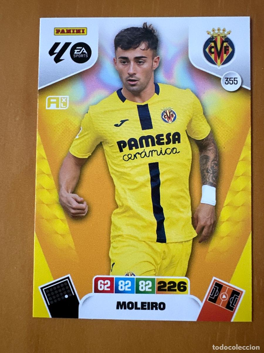 Cromos de F&uacute;tbol: 355 Alberto Moleiro, Villarreal CF, Panini Adrenalyn XL La Liga 2025 2026 25 26