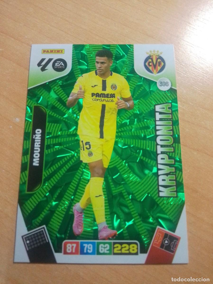 Cromos de F&uacute;tbol: 396 MOURINHO KRYPTONITA DEL VILLARREAL 25 26 ADRENALYN XL 2025 2026 NUEVO