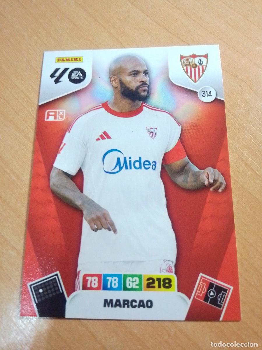 Cromos de F&uacute;tbol: 314 MARCAO DEL SEVILLA 25 26 ADRENALYN XL 2025 2026