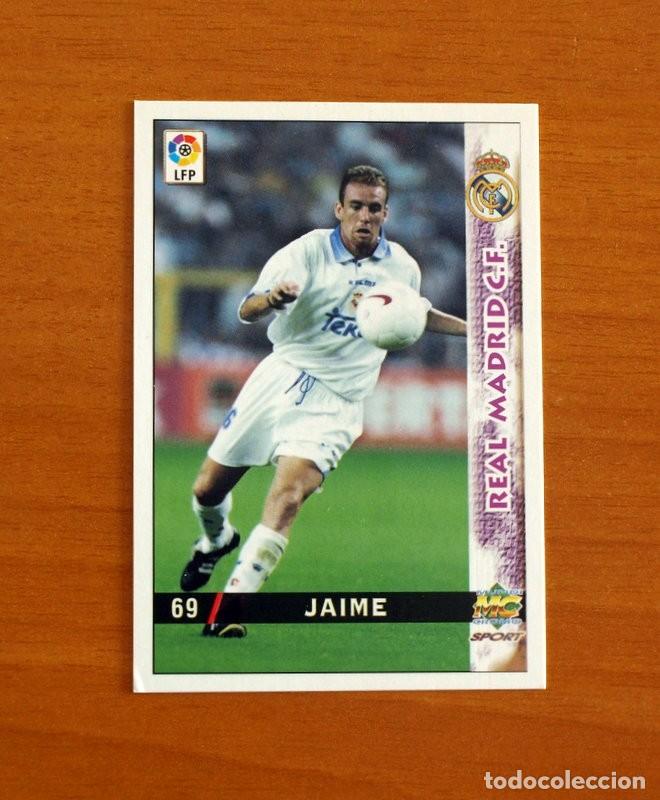 Cromos de F&uacute;tbol: Real Madrid -N&ordm; 69 Jaime -Mundicromo Las Fichas de la Liga 1998-1999-98-99