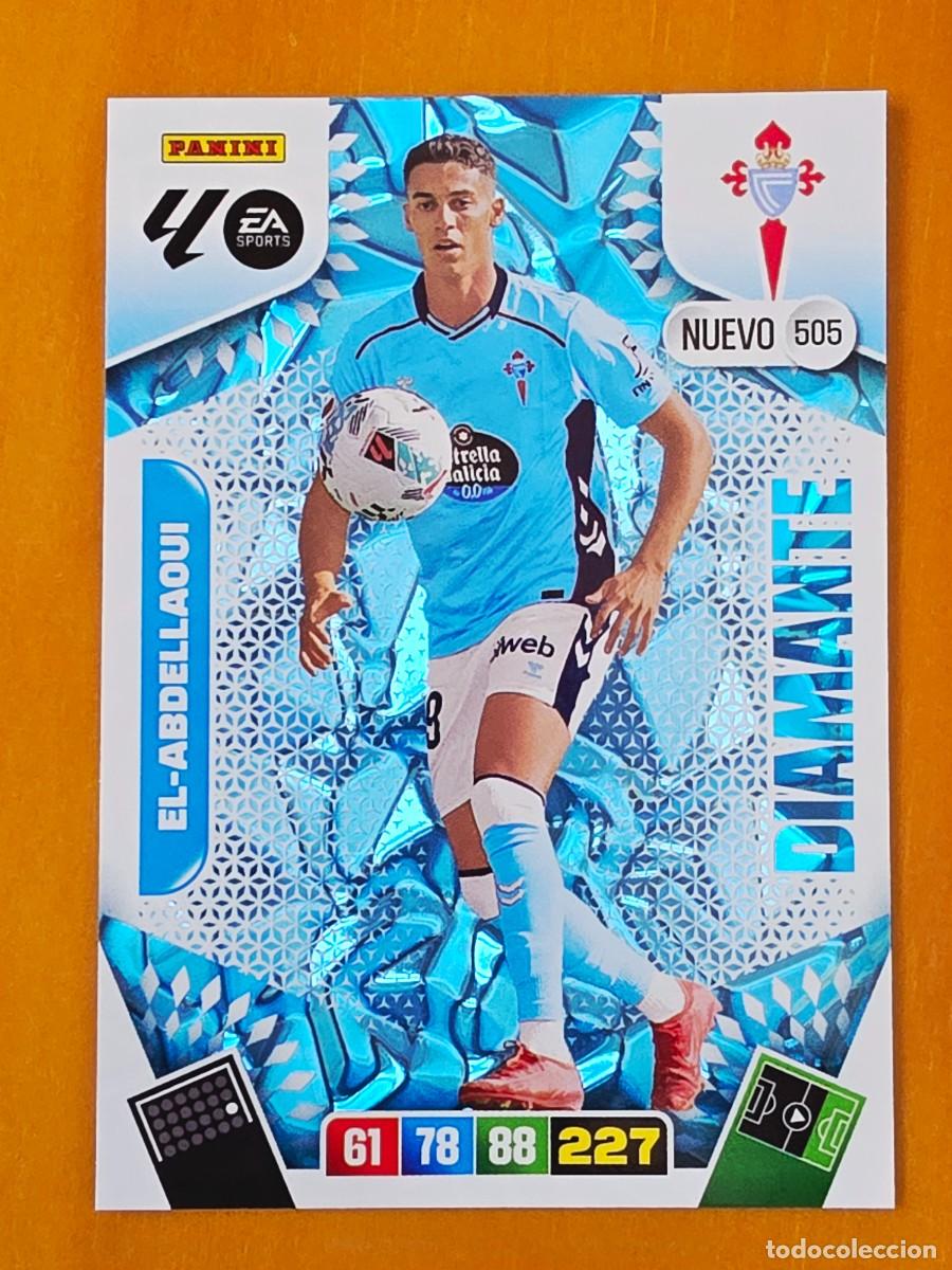 Football Stickers: 505 Jones El-Abdellaoui, RC Celta de Vigo, Nuevo Diamante, Panini Adrenalyn XL Liga 2025 2026 25 26