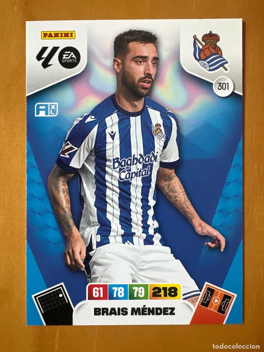 Fu&szlig;ball-Sticker: 301 Brais M&eacute;ndez, Real Sociedad, Panini Adrenalyn XL La Liga 2025 2026 25 26