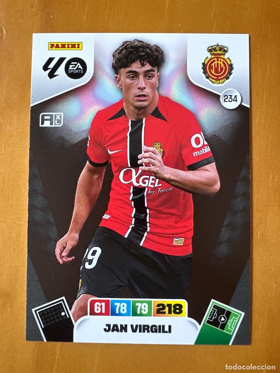 Fu&szlig;ball-Sticker: 234 Jan Virgili, RCD Mallorca, Panini Adrenalyn XL La Liga 2025 2026 25 26