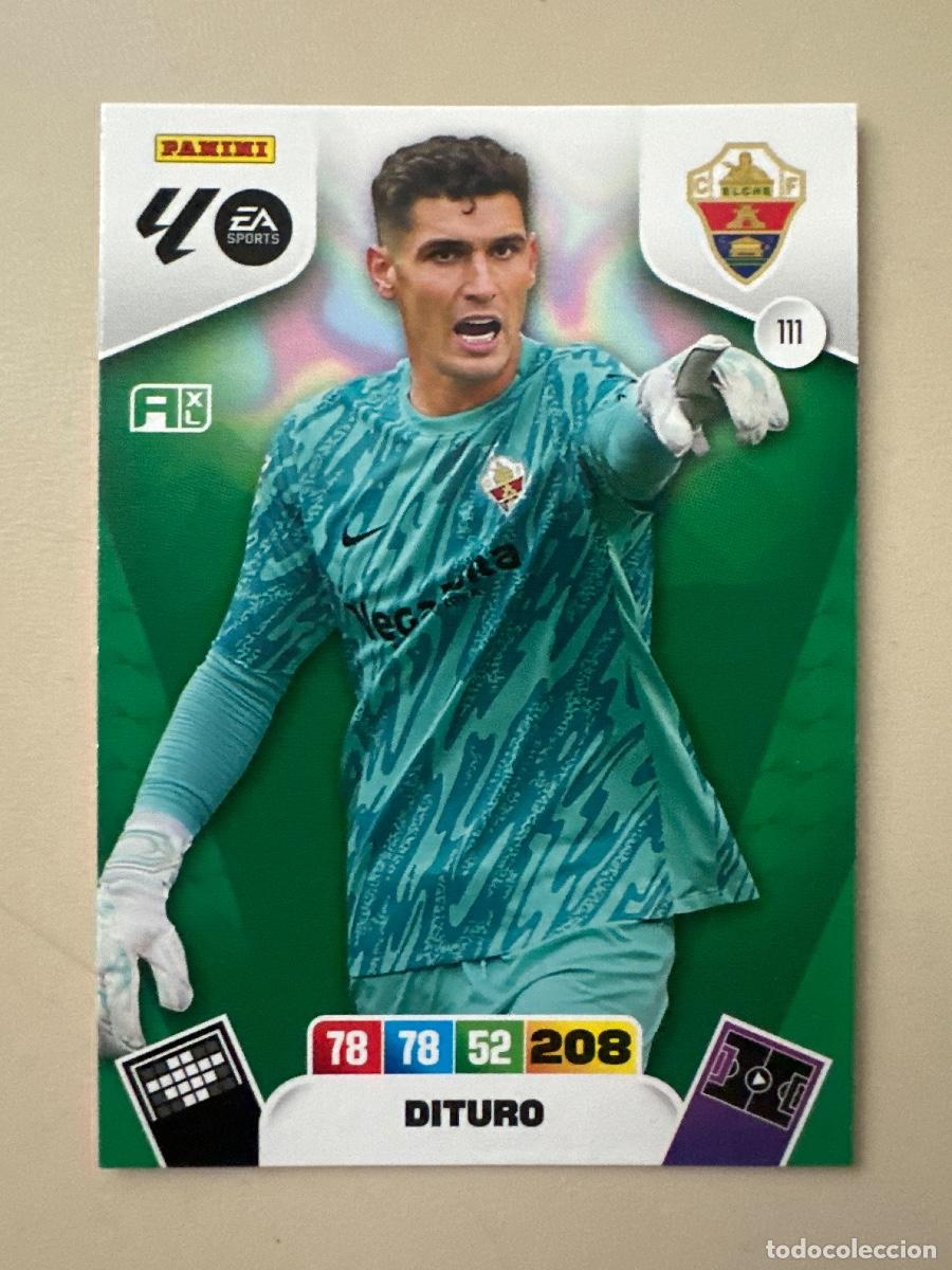 Football Stickers: 111 Mat&iacute;as Dituro, Elche CF, Panini Adrenalyn XL La Liga 2025 2026 25 26