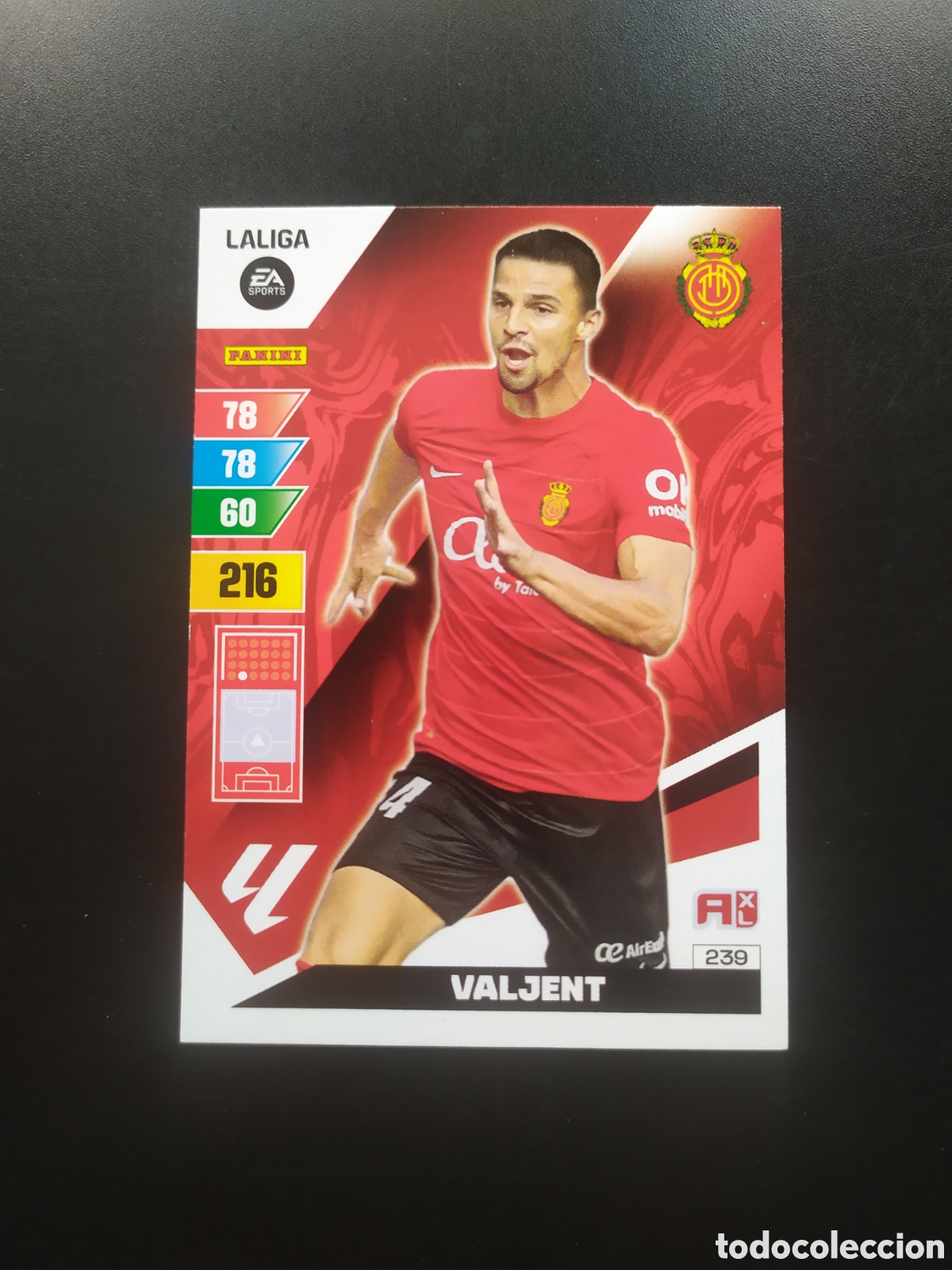 Football Stickers: Adrenalyn 2023 2024 23 24 panini Valjent n&deg; 239 Mallorca