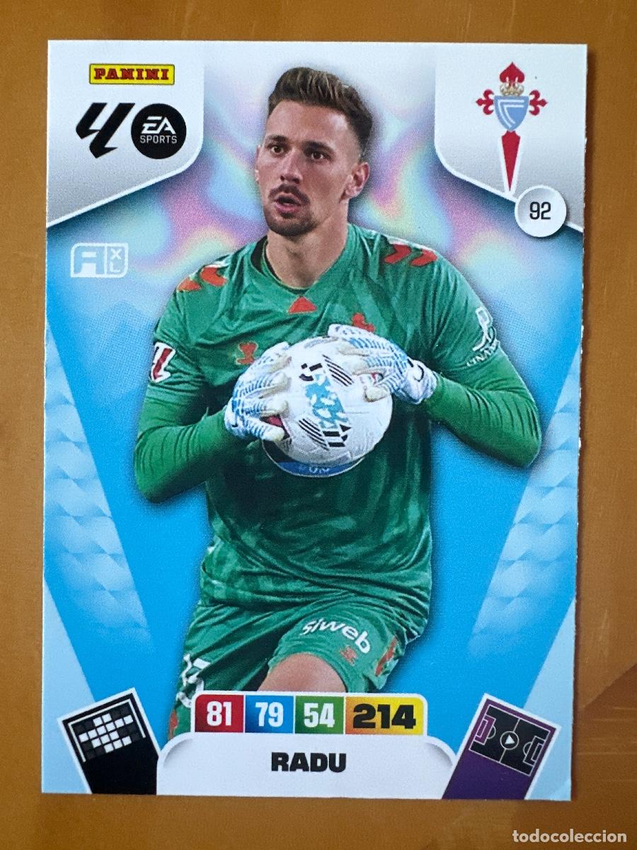 Football Stickers: 92 Ionut Radu, RC Celta de Vigo, Panini Adrenalyn XL La Liga 2025 2026 25 26