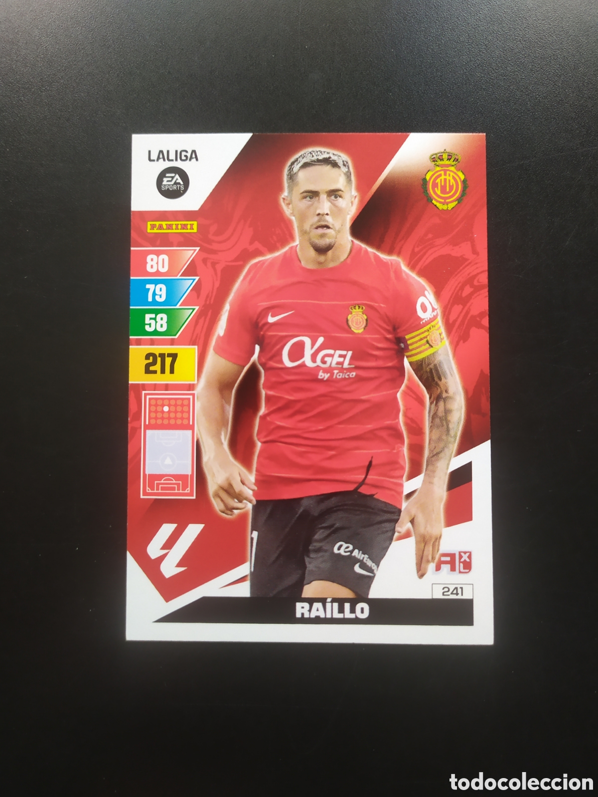 Cromos de F&uacute;tbol: Adrenalyn 2023 2024 23 24 panini Raillo n&deg; 241 Mallorca