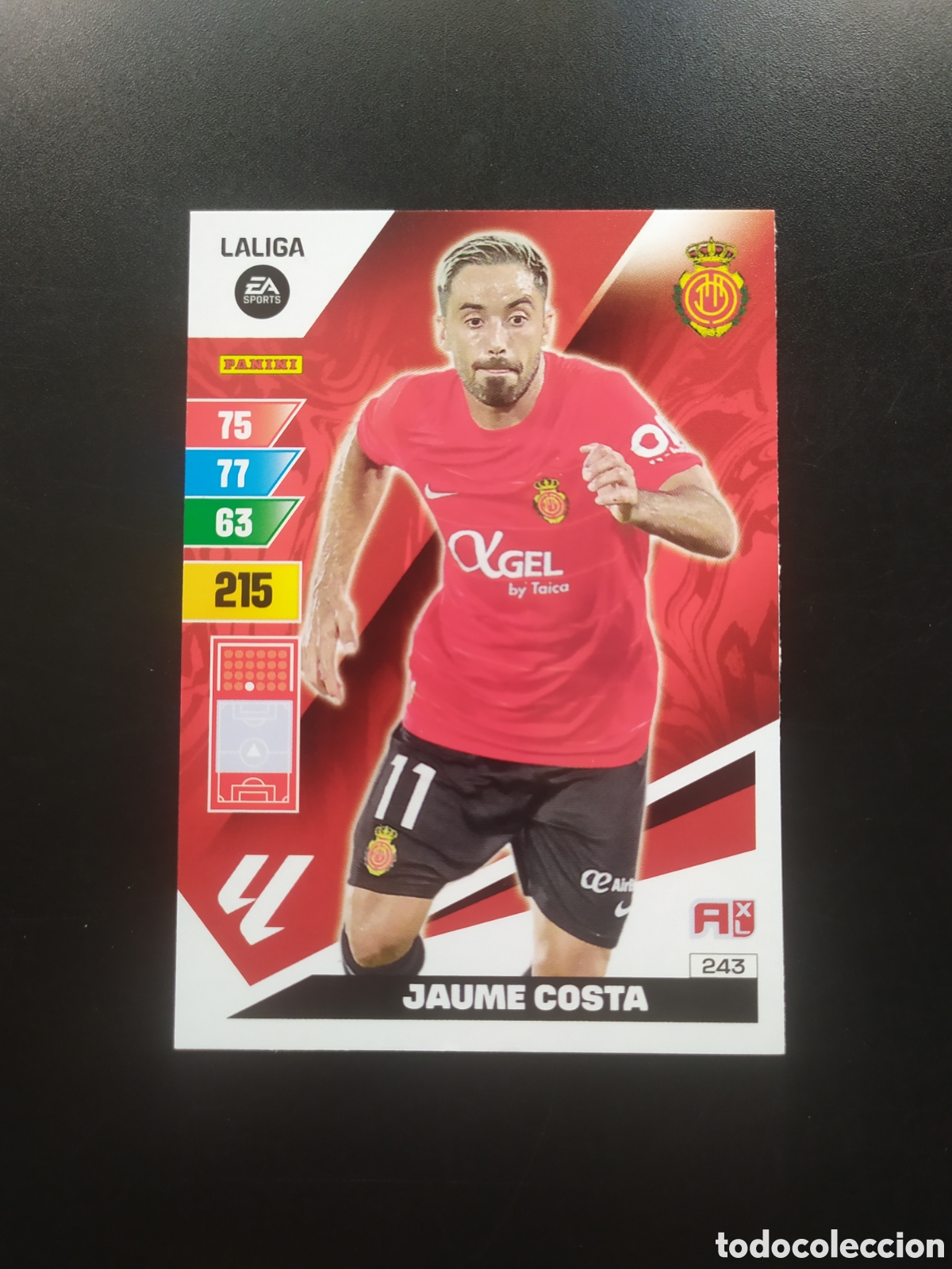 Cromos de F&uacute;tbol: Adrenalyn 2023 2024 23 24 panini Jaume Costa n&deg; 243 Mallorca