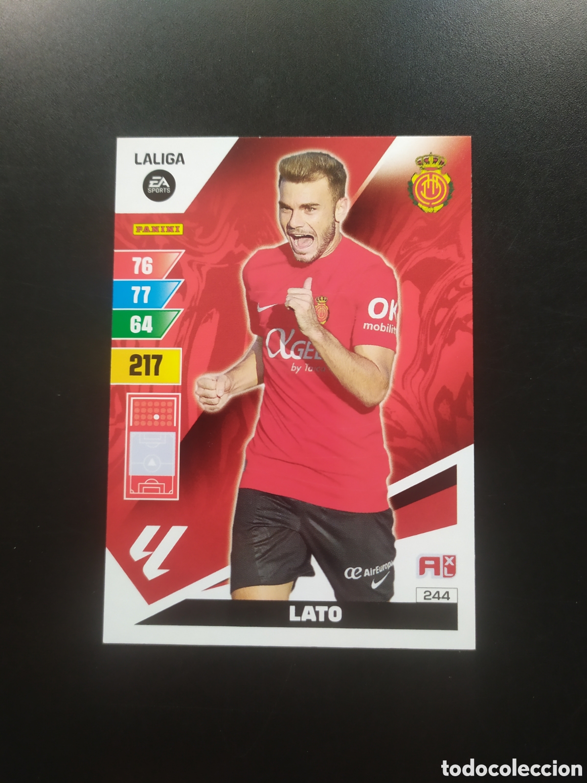 Cromos de F&uacute;tbol: Adrenalyn 2023 2024 23 24 panini Lato n&deg; 244 Mallorca