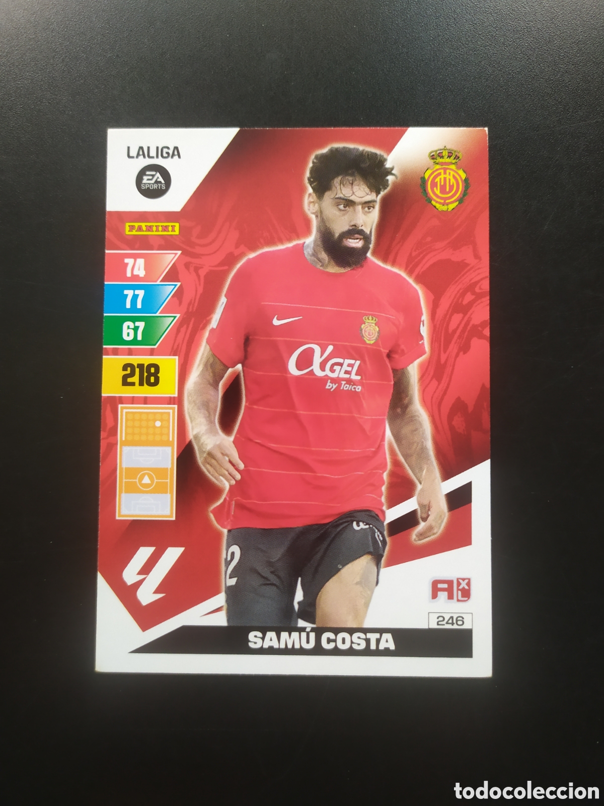 Cromos de F&uacute;tbol: Adrenalyn 2023 2024 23 24 panini Samu Costa n&deg; 246 Mallorca