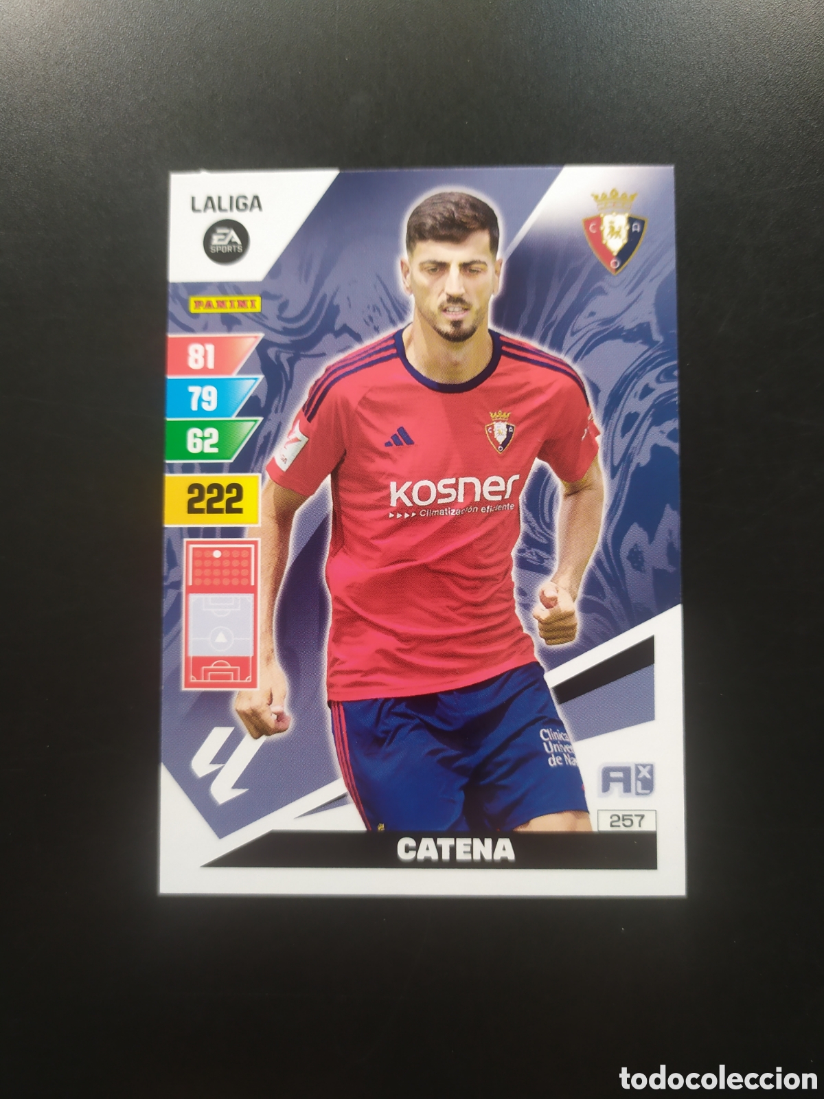 Cromos de F&uacute;tbol: Adrenalyn 2023 2024 23 24 panini Catena n&deg; 257 Osasuna
