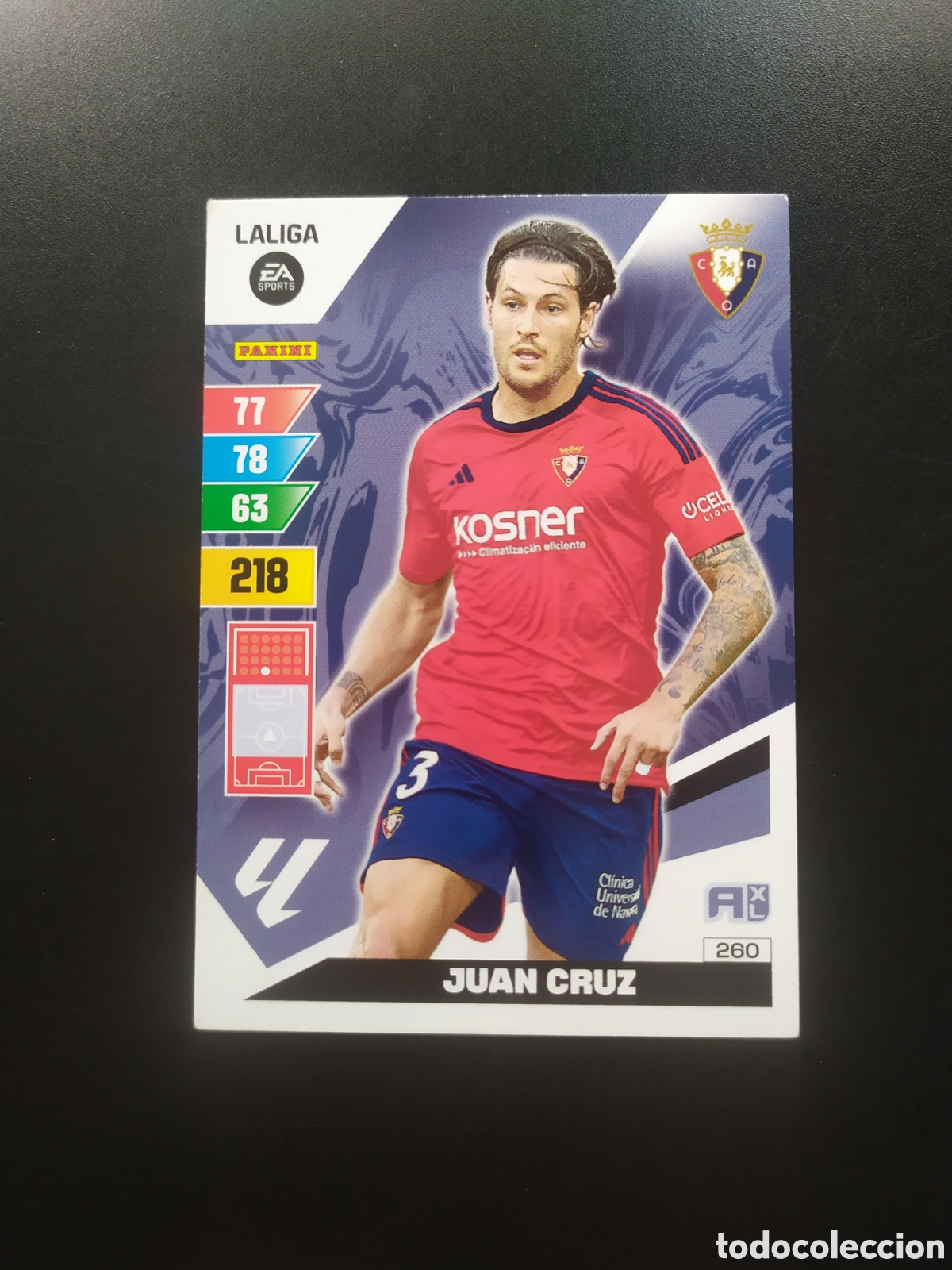 Cromos de F&uacute;tbol: Adrenalyn 2023 2024 23 24 panini Juan Cruz n&deg; 260 Osasuna