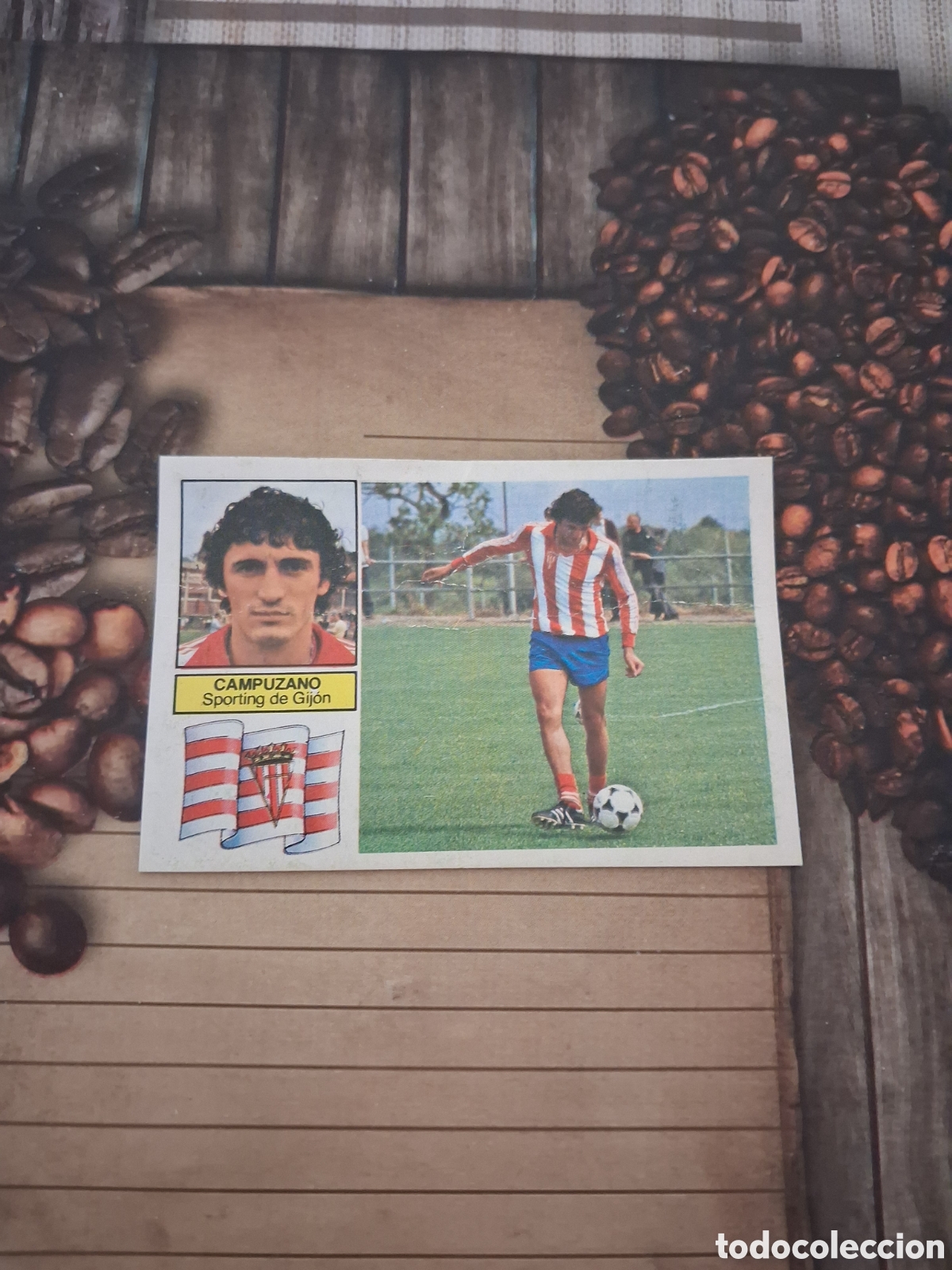 Cromos de F&uacute;tbol: Liga este 82 83 campuzano baja del sporting recuperado del &aacute;lbum ver fotos