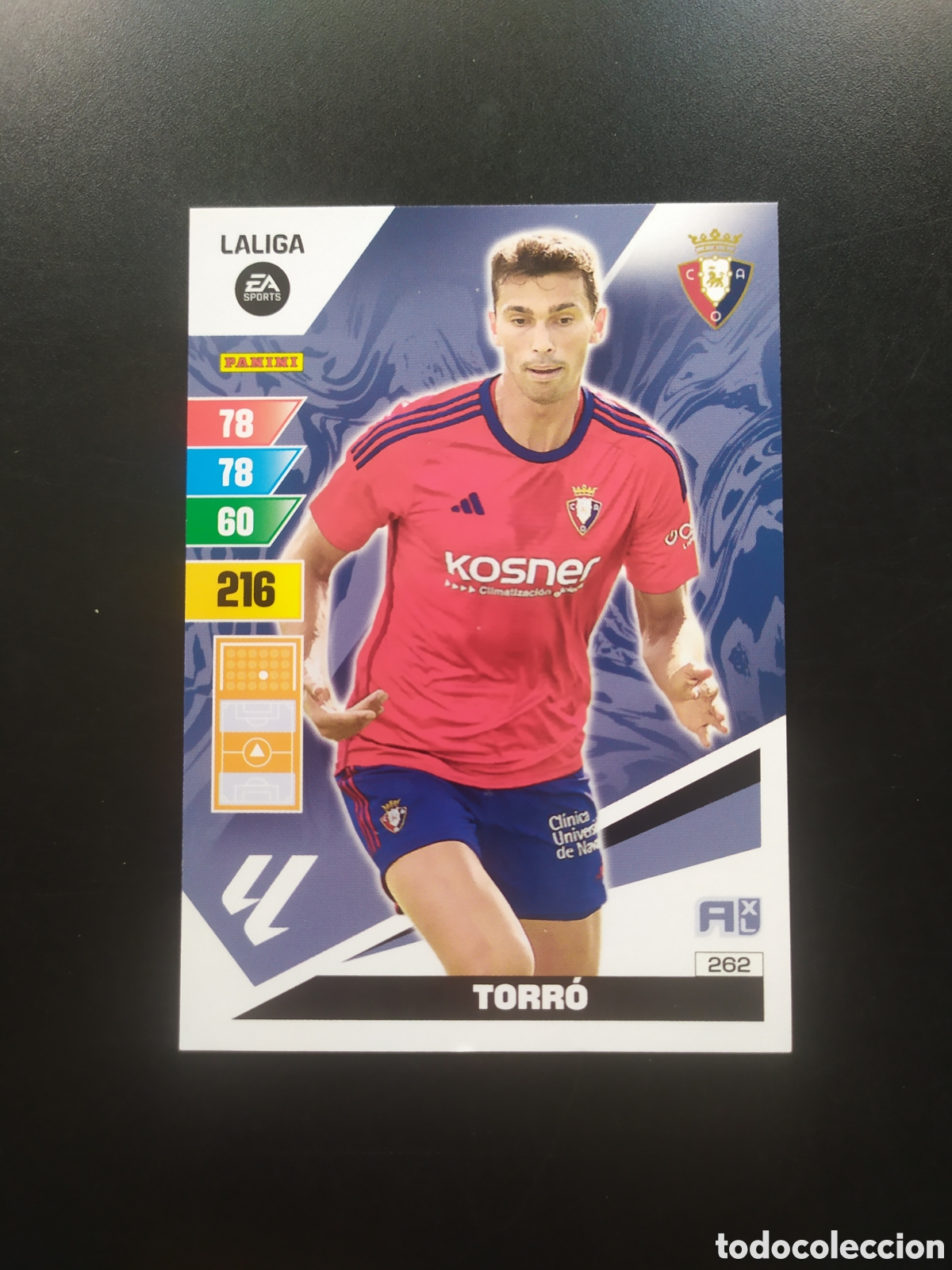 Cromos de F&uacute;tbol: Adrenalyn 2023 2024 23 24 panini Torr&oacute; n&deg; 262 Osasuna