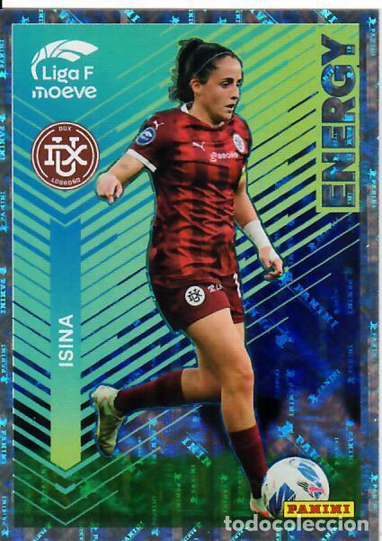 Cromos de F&uacute;tbol: CROMO PANINI LIGA FEMENINA F 2025-26 (25 - 26) - ENERGY N&ordm; 342 - ISINA - DUX LOGRO&Ntilde;O