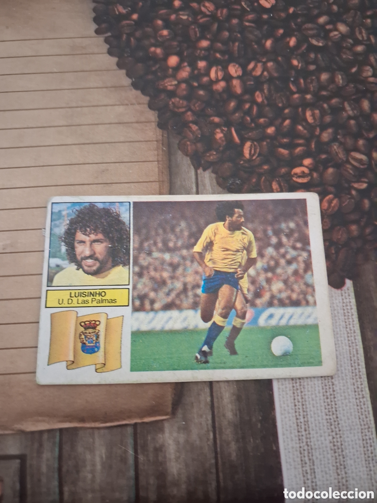 Cromos de F&uacute;tbol: Liga este 82 83 luisinho baja de las palmas recuperado del &aacute;lbum ver fotos