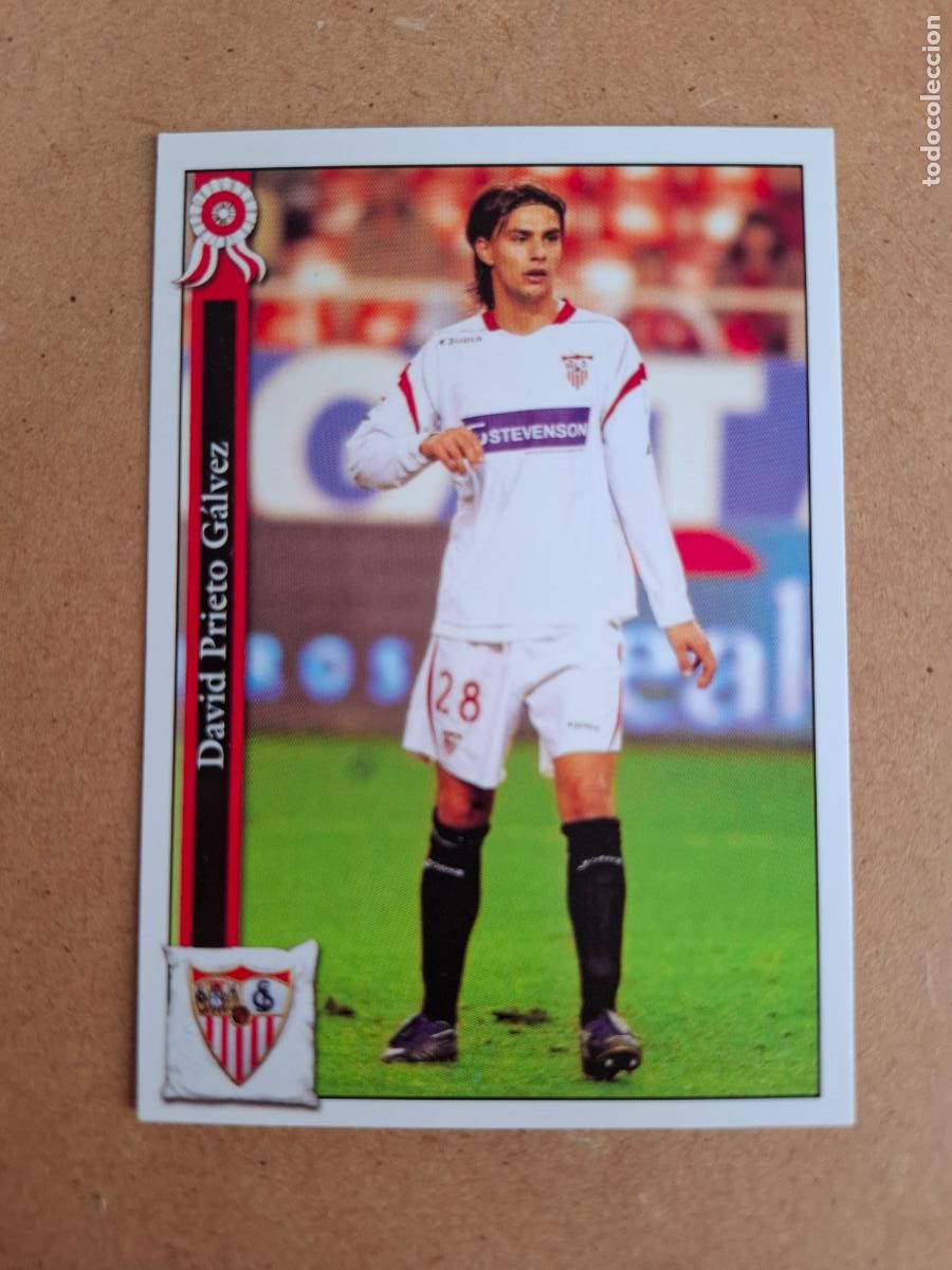 Cromos de F&uacute;tbol: MUNDICROMO 2005 2006 05 06 - 1075 DAVID PRIETO - SEVILLA FC