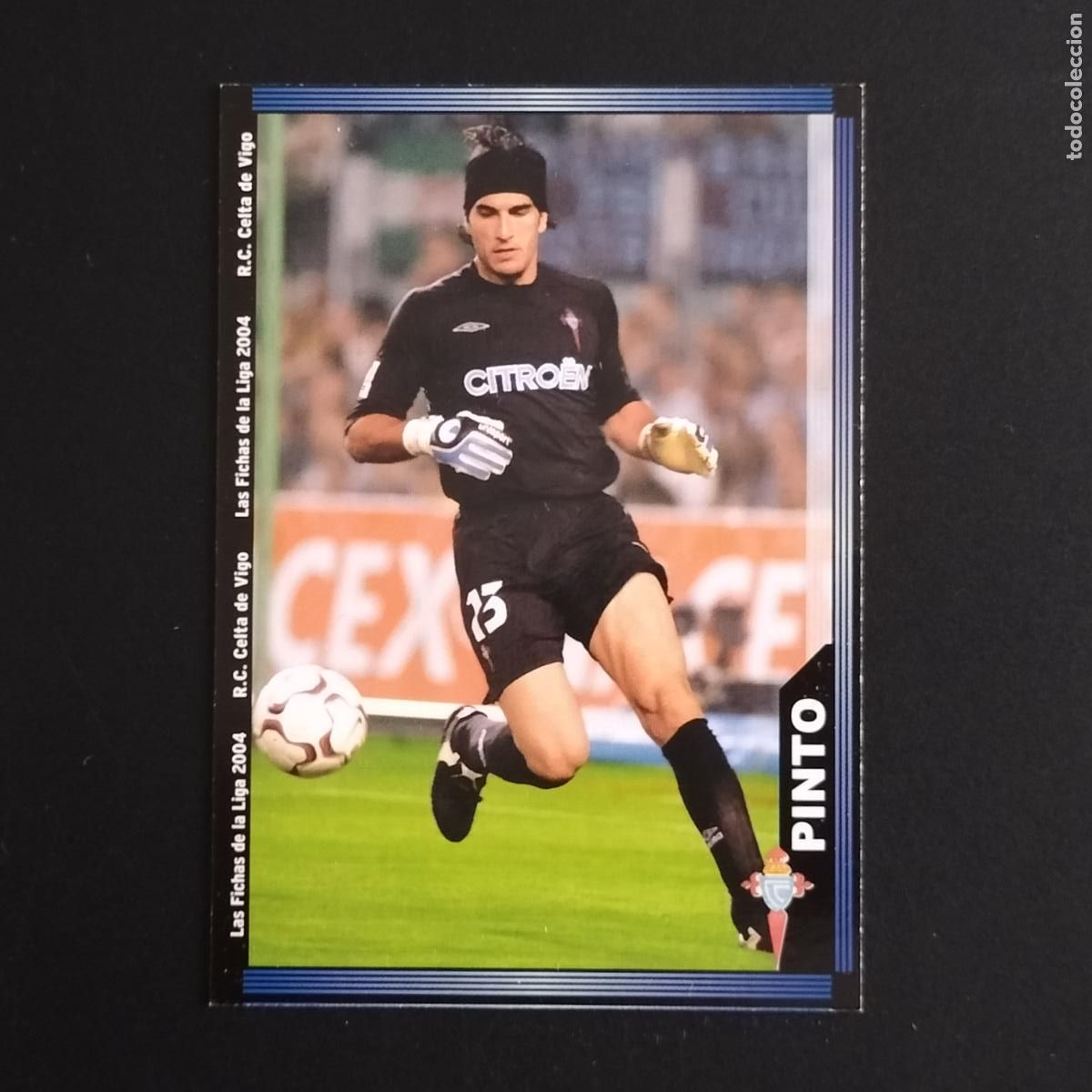 Cromos de F&uacute;tbol: CROMO 86 PINTO CELTA VIGO CROMOS ALBUM MUNDICROMO FICHAS LIGA FUTBOL 2003-2004 03-04