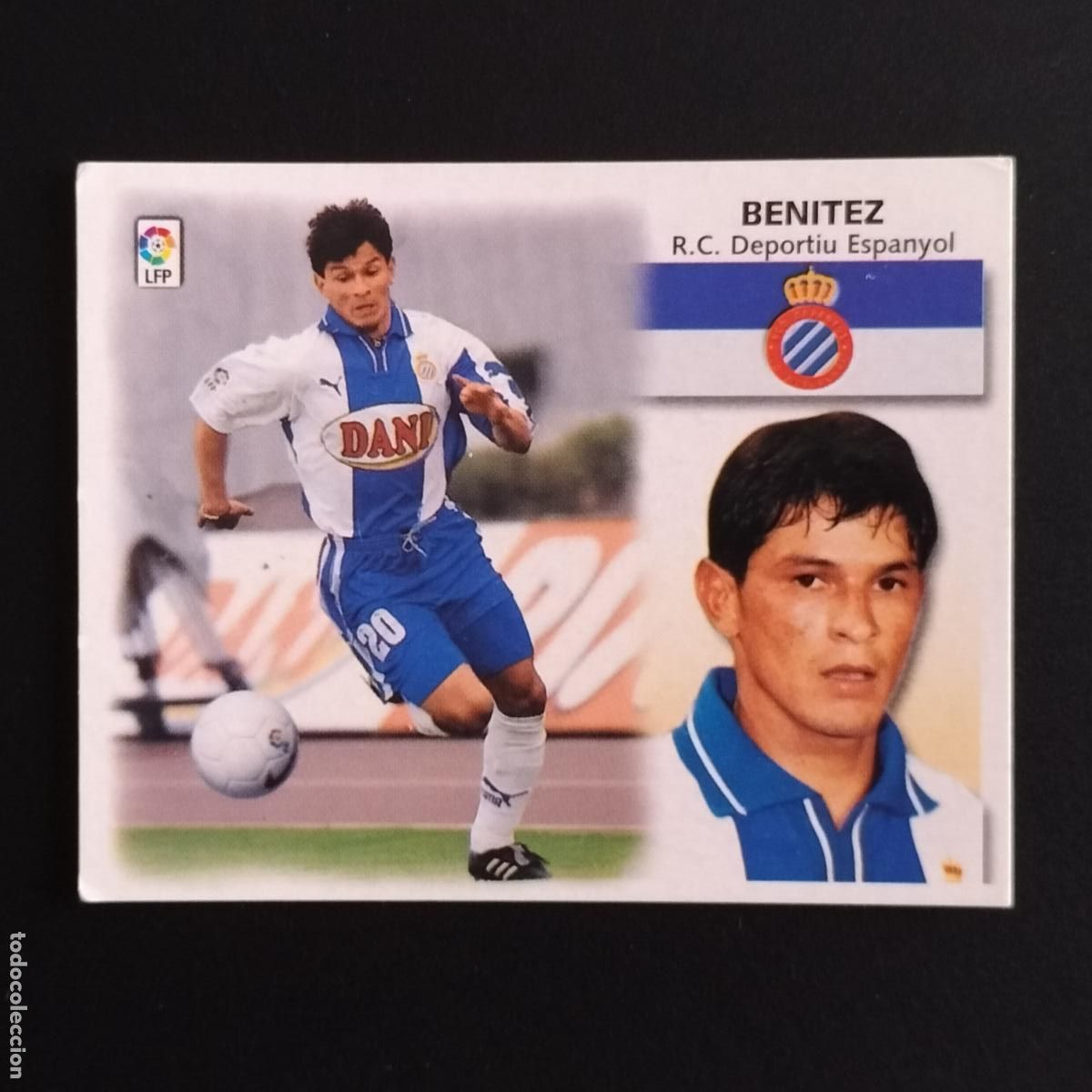 Cromos de F&uacute;tbol: DEFECTOS BENITEZ ESPANYOL ESPA&Ntilde;OL CROMOS ALBUM EDICIONES ESTE LIGA FUTBOL 1999-2000 99-00