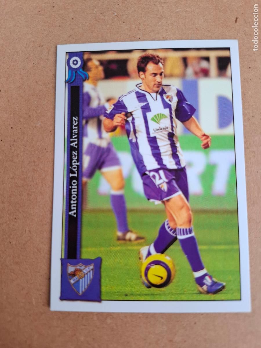 Cromos de F&uacute;tbol: MUNDICROMO 2005 2006 05 06 - 1081 ANTONIO L&Oacute;PEZ - M&Aacute;LAGA C.F.