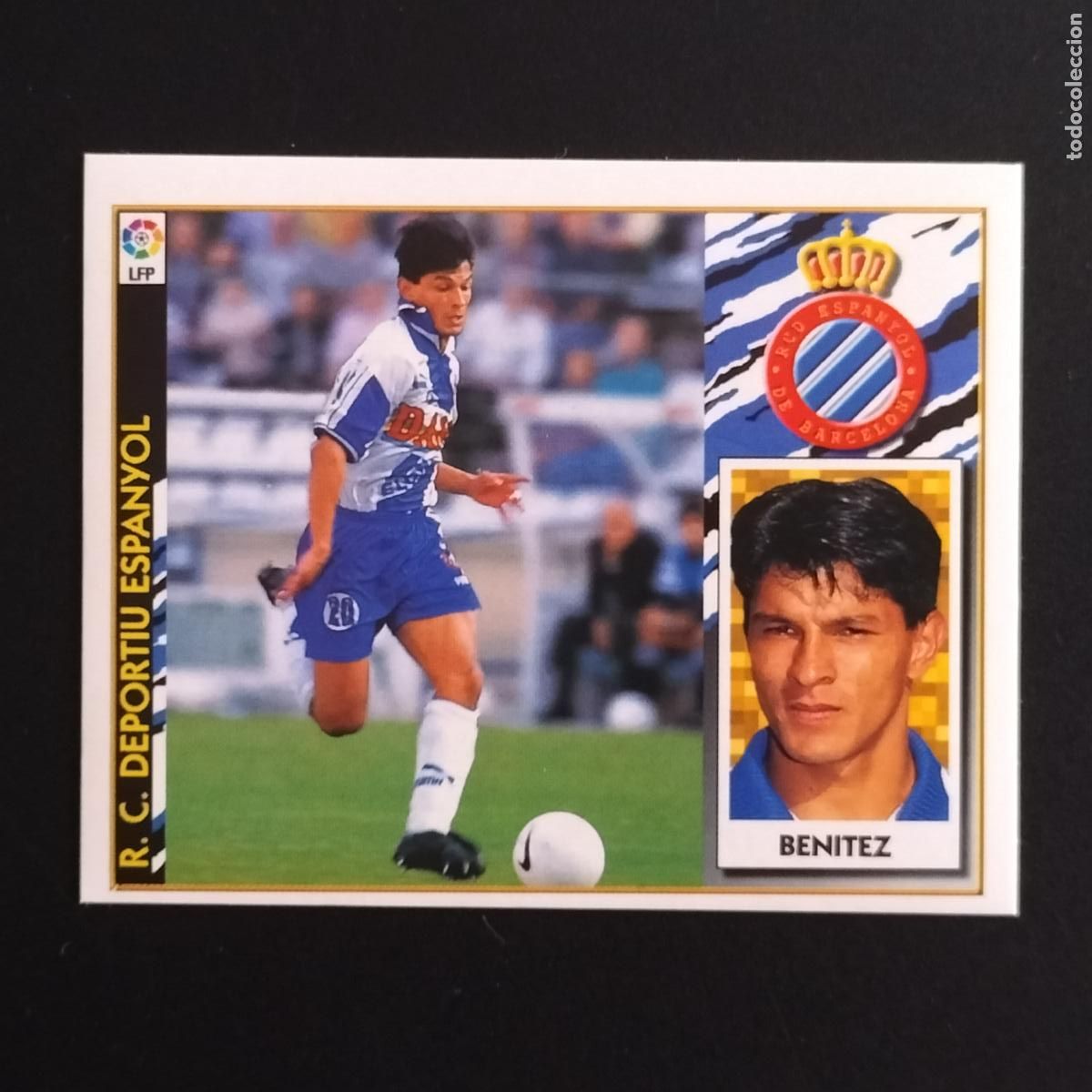 Cromos de F&uacute;tbol: CROMO BENITEZ ESPANYOL ESPA&Ntilde;OL CROMOS ALBUM EDICIONES ESTE LIGA FUTBOL 1997-1998 97-98