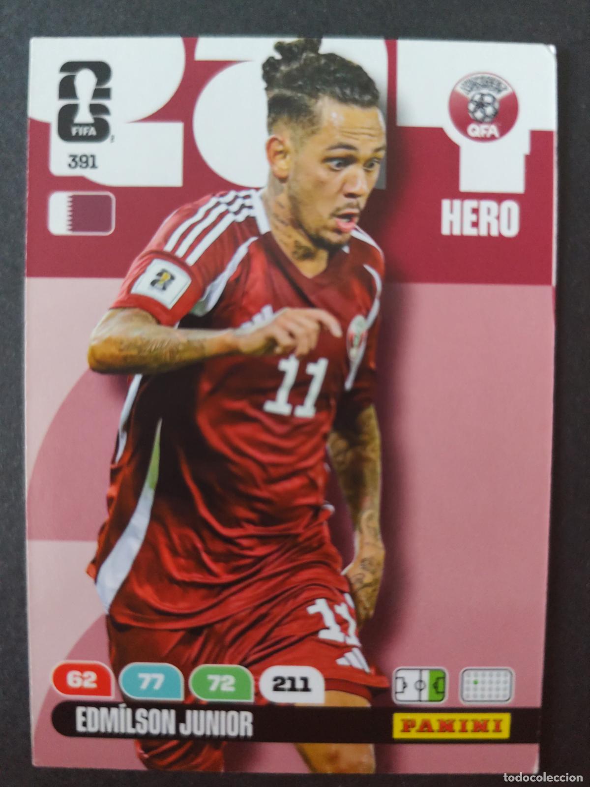 Football Stickers: 391 EDMILSON JUNIOR QATAR CATAR ADRENALYN MUNDIAL FIFA WORLD CUP 2026 PANINI