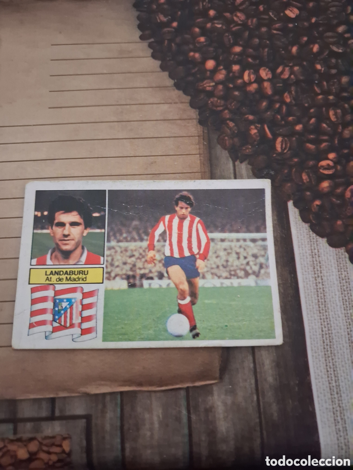 Cartes &agrave; collectionner de Football: Liga este 82 83 landaburu fichaje N 3 del atl&eacute;tico de Madrid recuperado del &aacute;lbum ver fotos