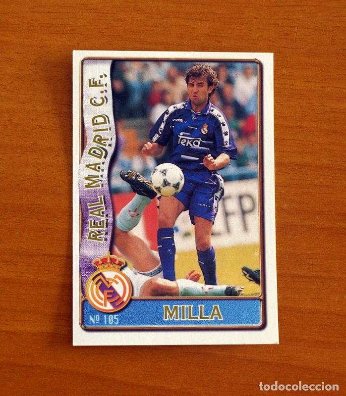 Cartes &agrave; collectionner de Football: Real Madrid -N&ordm; 105 Milla -Mundicromo Las Fichas de la Liga de F&uacute;tbol 1996-1997-96-97