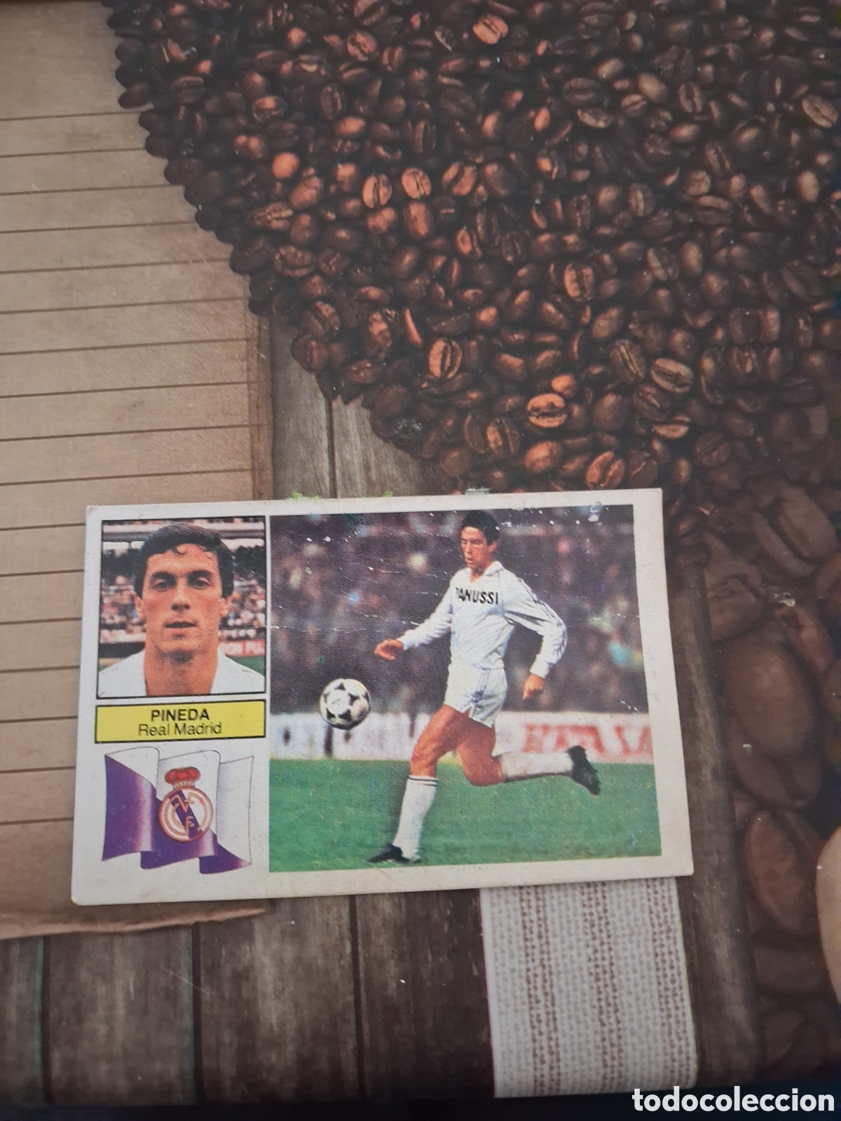 Cartes &agrave; collectionner de Football: Liga este 82 83 pineda del Real Madrid recuperado del &aacute;lbum ver fotos