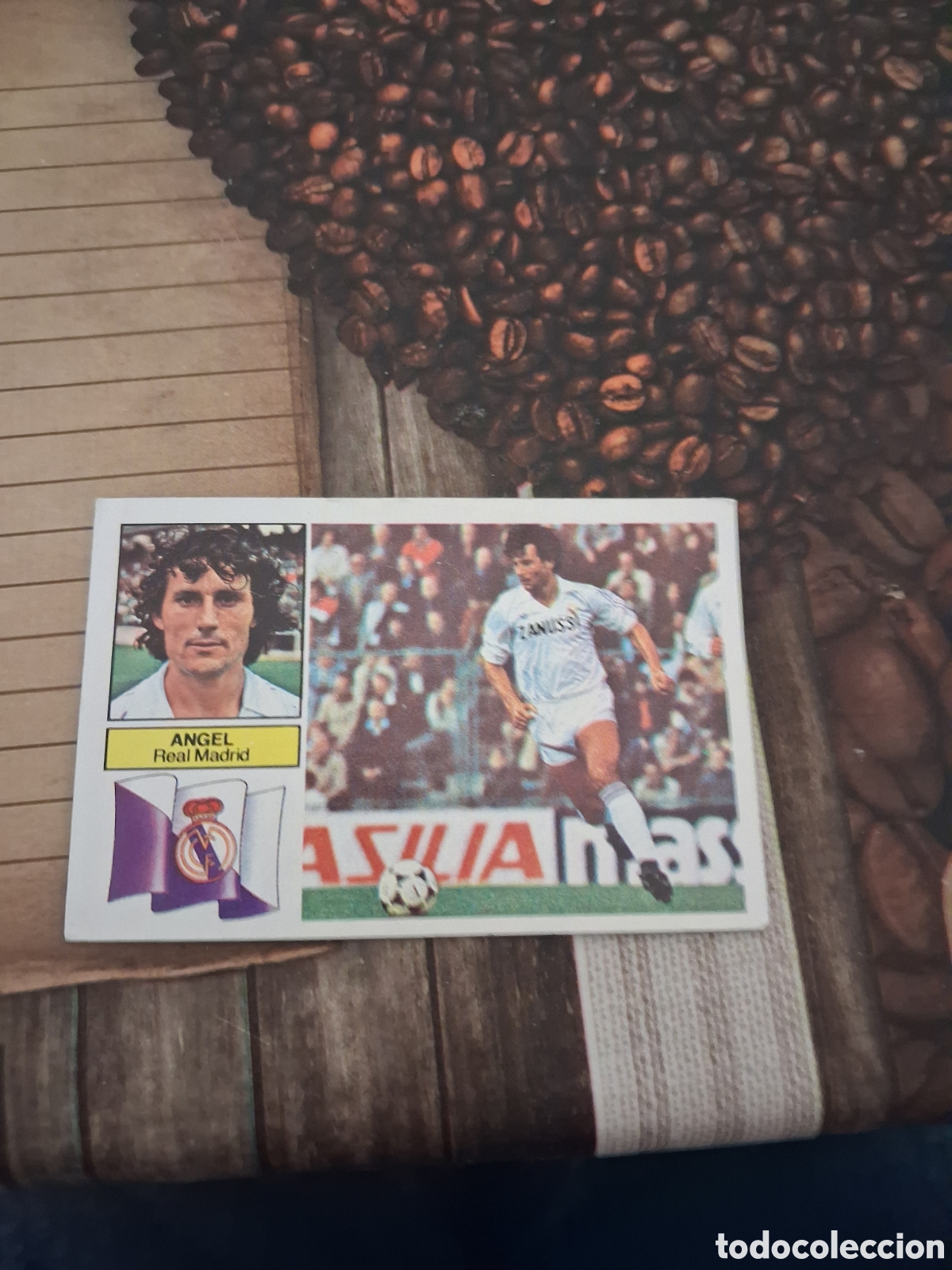 Cartes &agrave; collectionner de Football: Liga este 82 83 Angel del Real Madrid recuperado del &aacute;lbum ver fotos